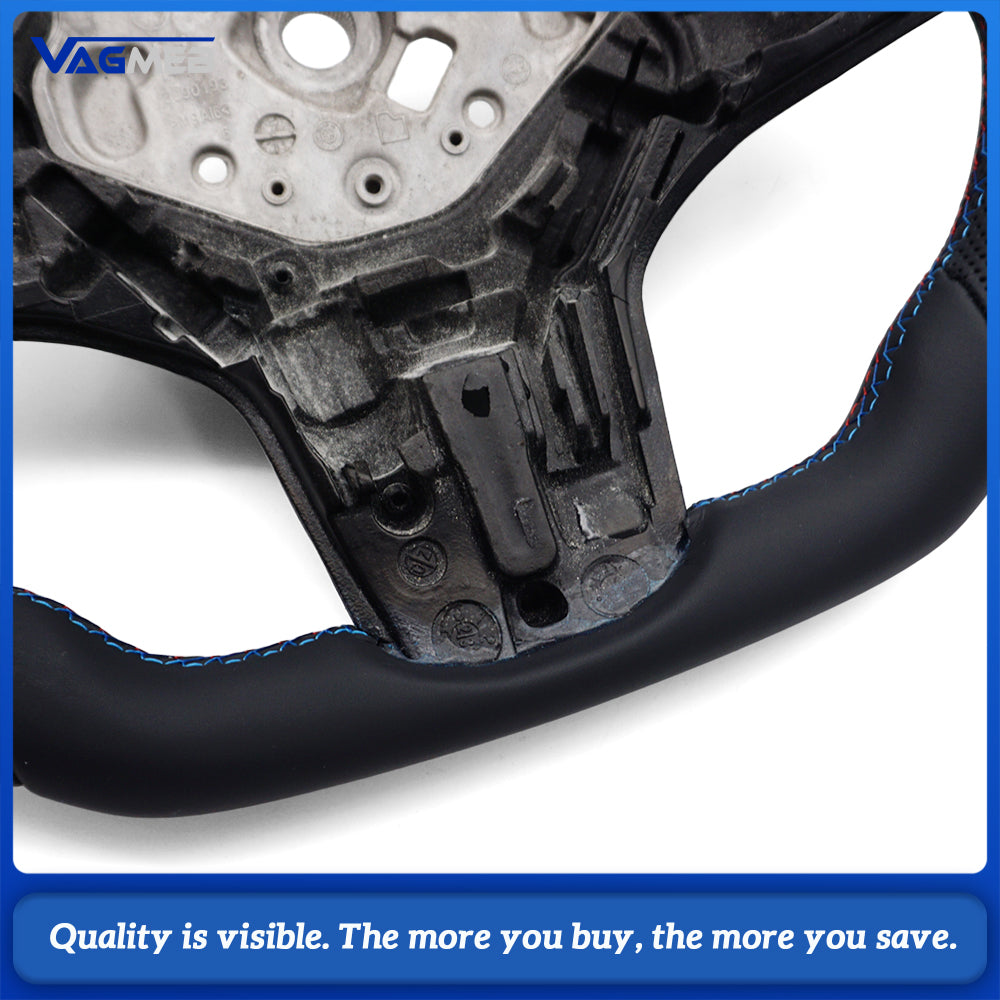 Leather Steering Wheel For BMW X5 Car Accessories