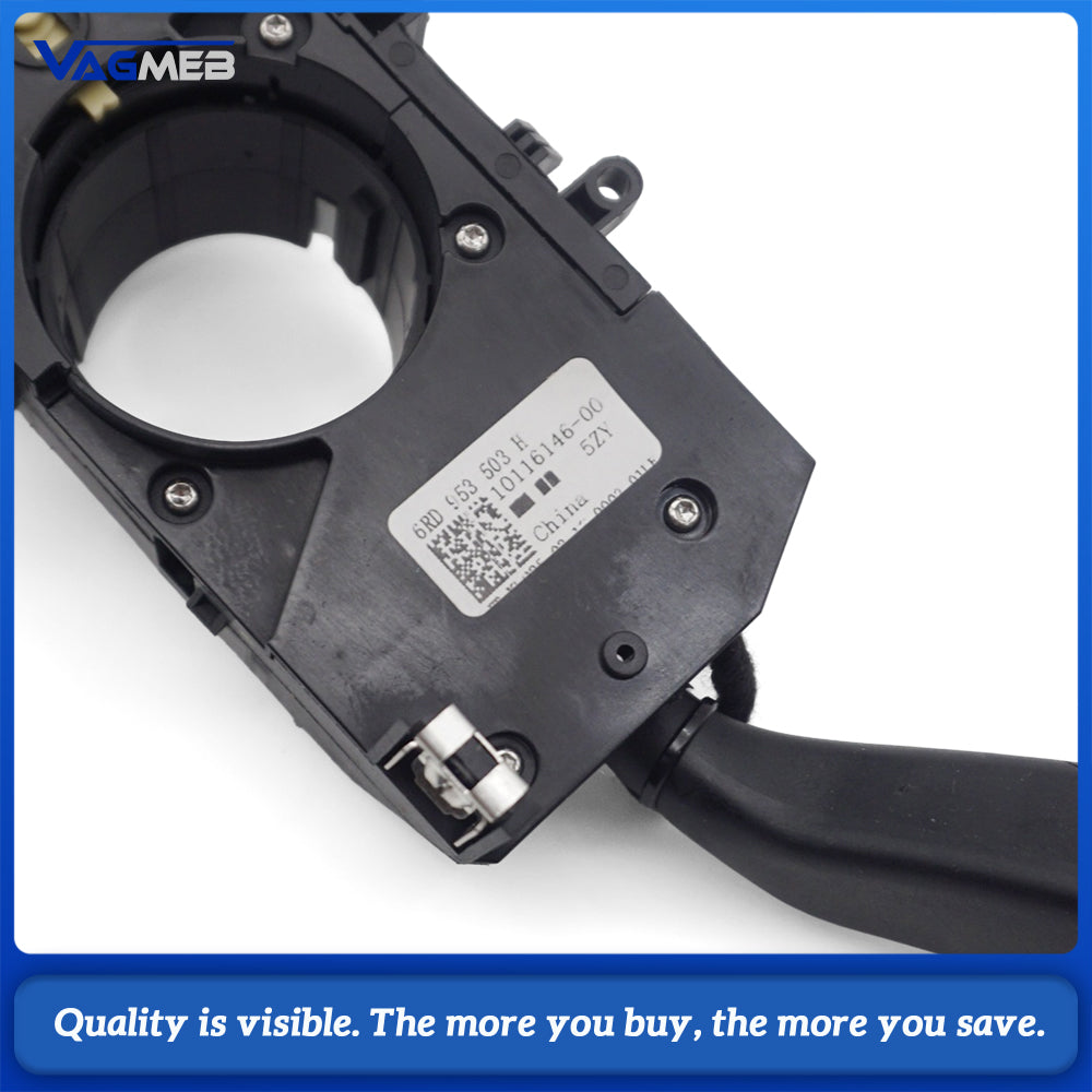 6RD 953 503 H combination switch for turn signals, wipers, and cruise control, suitable for POLO 2013 model