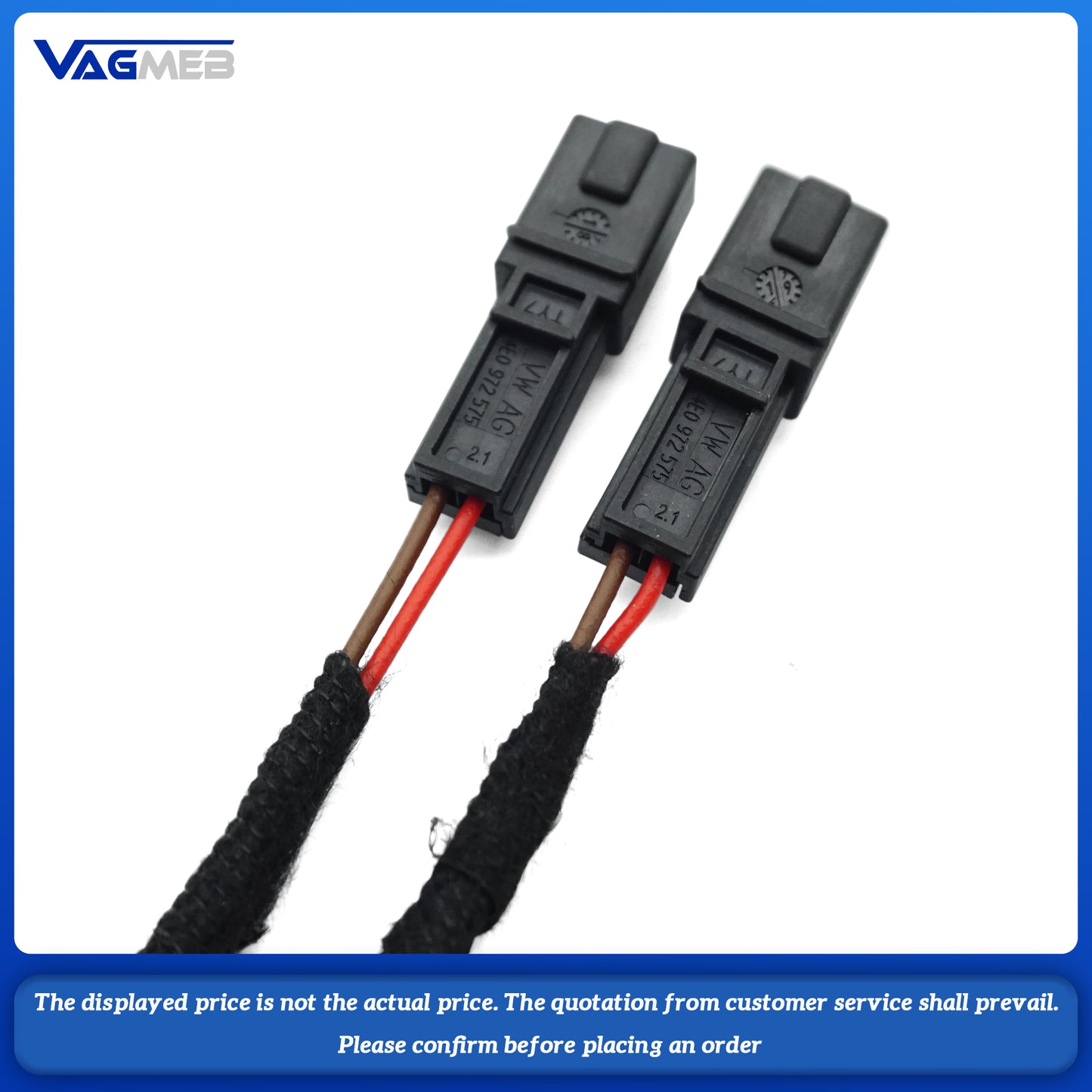 For Audi Door greeting light, trunk light conversion plug adapter cable