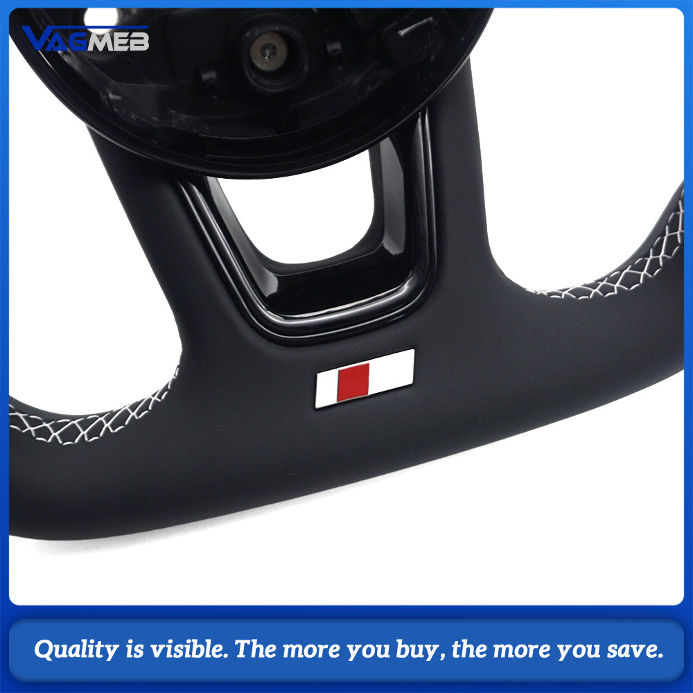 Sports Style Car Steering Wheel Suitable For Audi A4 B9  Leather Steering Wheel Car Accessories