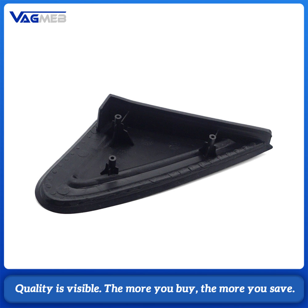 1pc/1Pair Rearview Mirror Cover Exterior Wing Triangle Rear View Mirror Trim 6Q0853273A 6Q0853274A For VW Polo 4 9N3 2006-2010