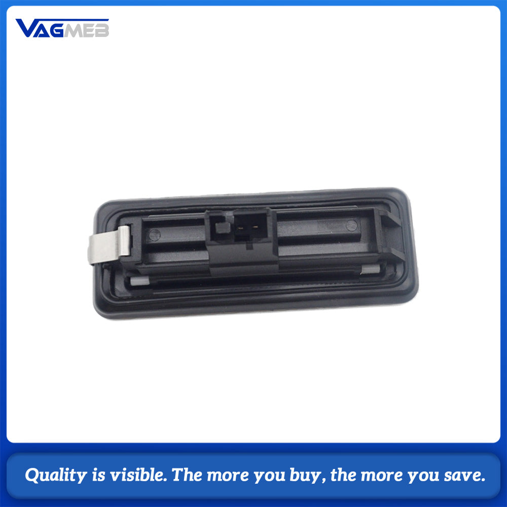 Outside Trunk Lid Lock Tailgate Handle Durable Plastic Assembly Auto Accessories for 5E0827566 Replacement