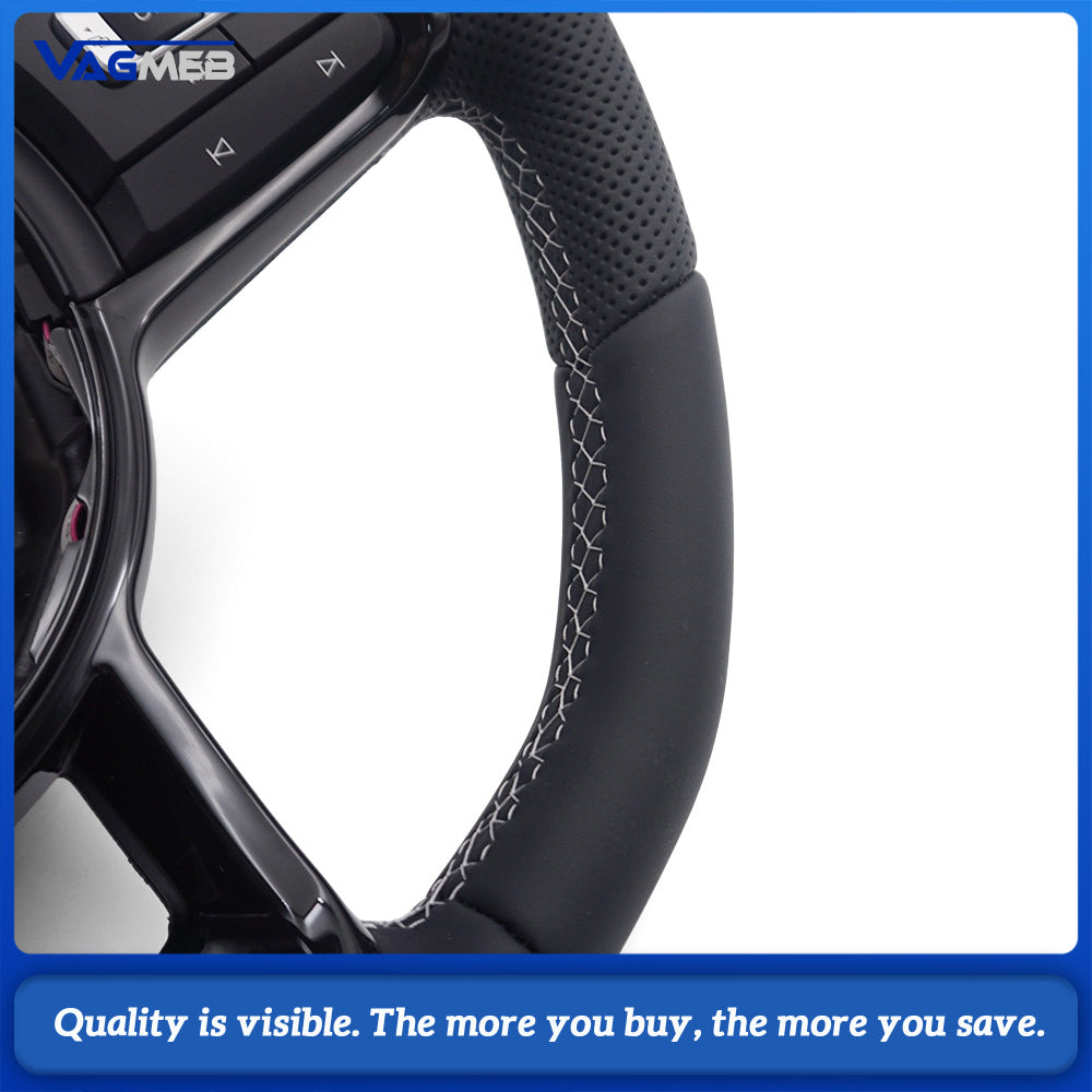 R R-Line Steering Wheel Assembly For  VW  VolkswagenCC Polo Golf 7 GTI Passat Tiguan Scirocco