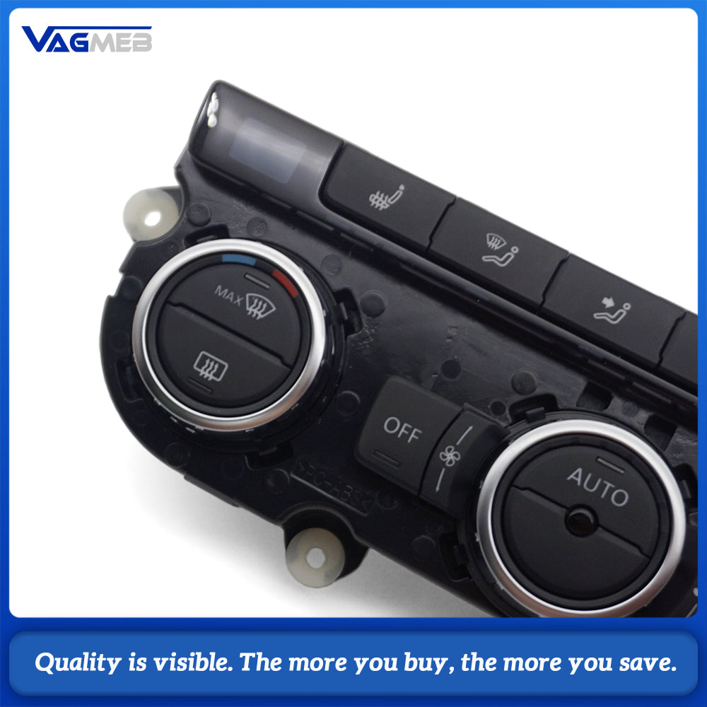 Brand new Air Condition Control Switch Panel AC Seat Heater For Passat B7 CC Tiguan Golf MK6 35D 907 044 C