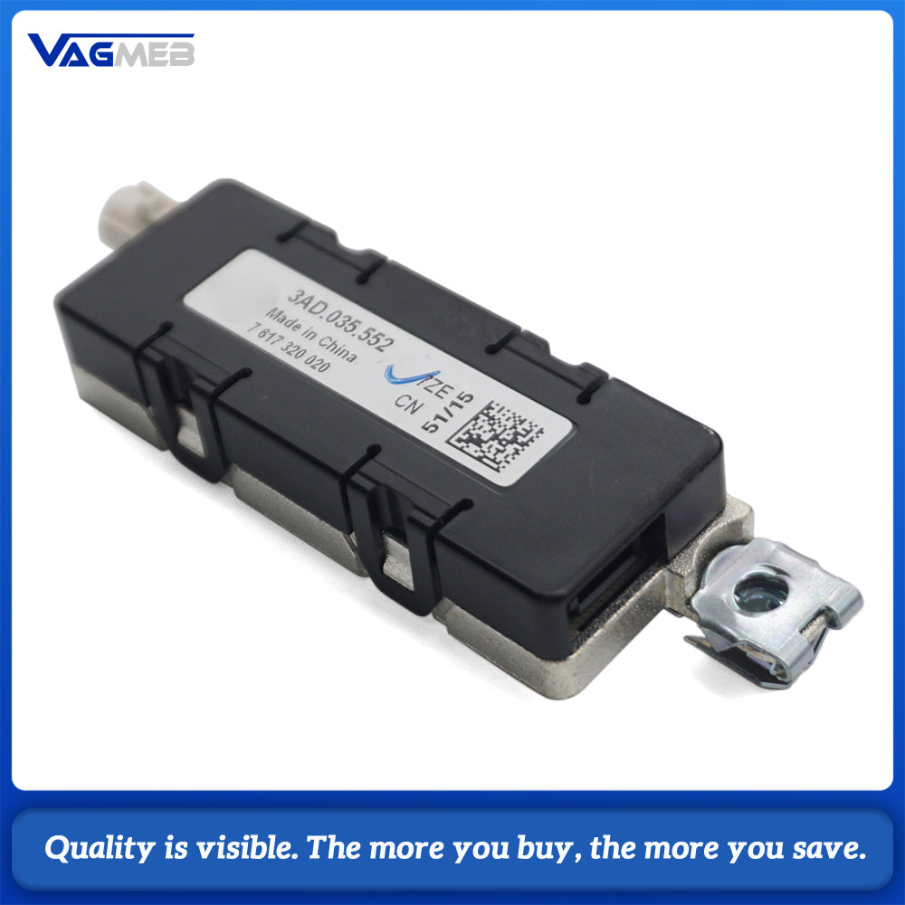 Single Fakra Antenna Amplifier OE 3AD035552 For VW Passat B7 Magotan Radio Signal Booster Module