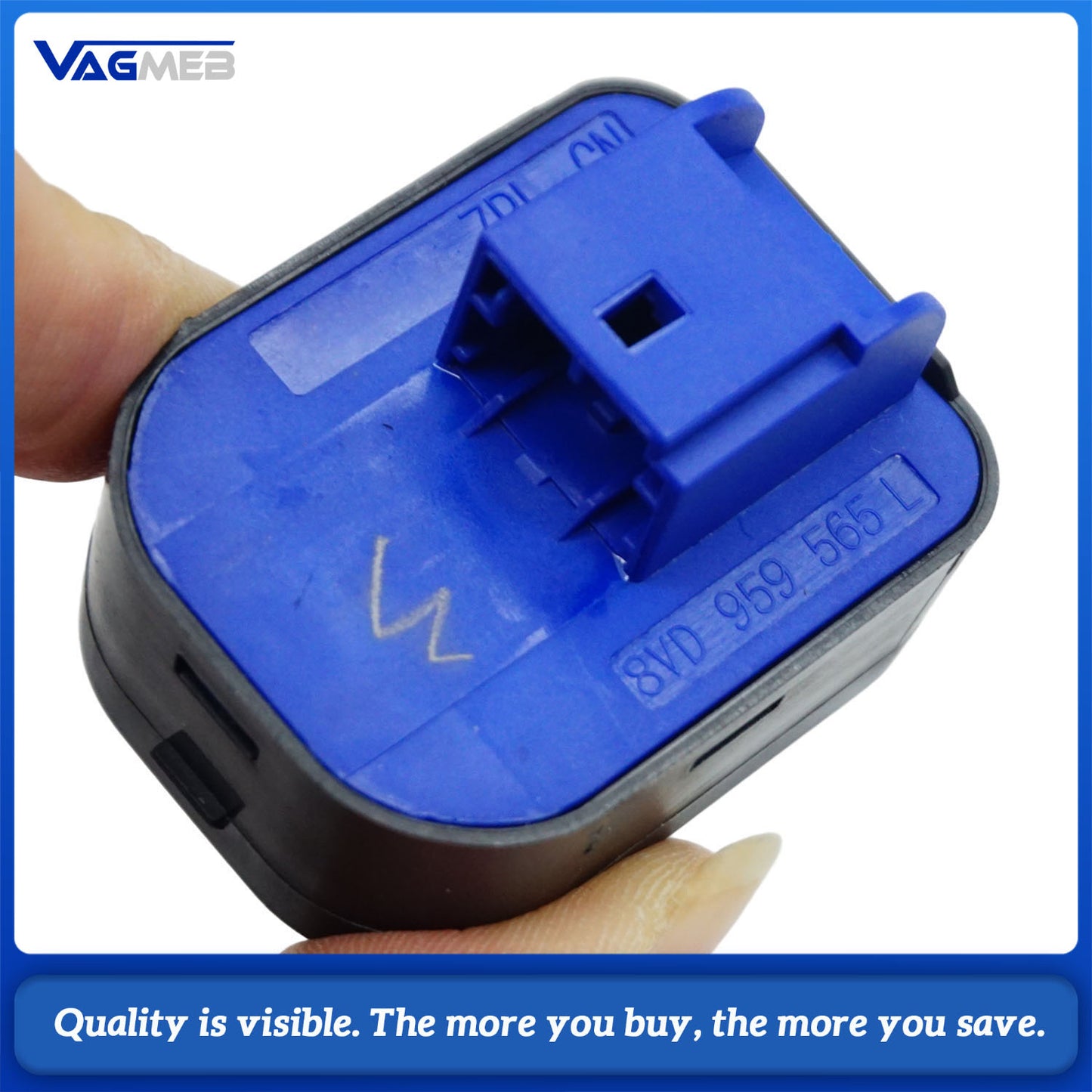 For Audi A3 8V 2018 electric folding rearview mirror