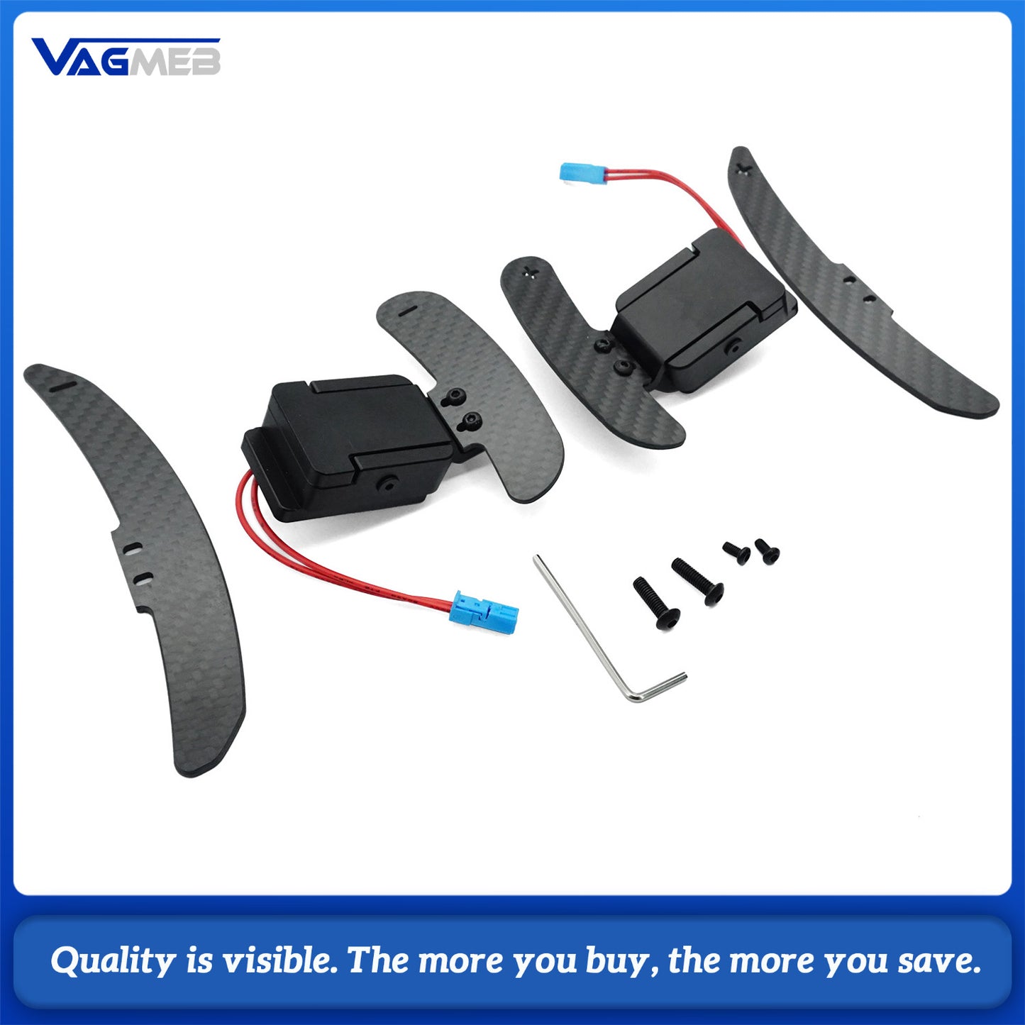 Real Carbon Fiber Magnetic Shift Paddle Kits For BMW F-Chassis 1 2 3 4 Series  Sedan Series
