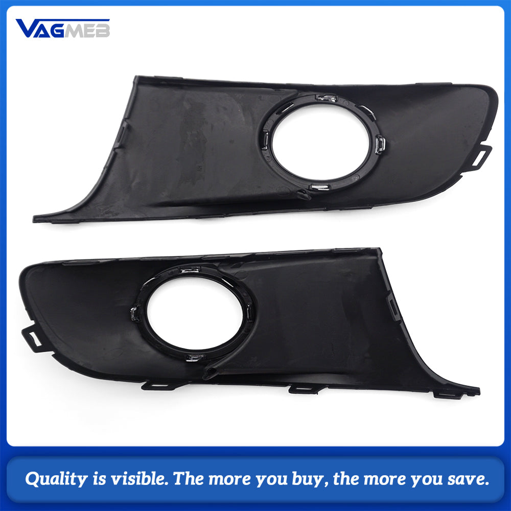 1T0853665P 1T0853666T Front Bumper Fog Light Vent Grille Grill Cover For VW Touran Caddy 2010 2011 2012 2013 2014 2015