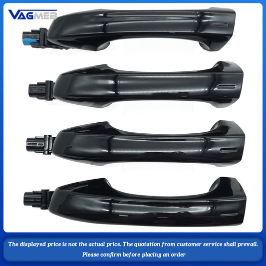 For VW Golf MK7  the electric handbrake is black without electroplating and equipped with a light