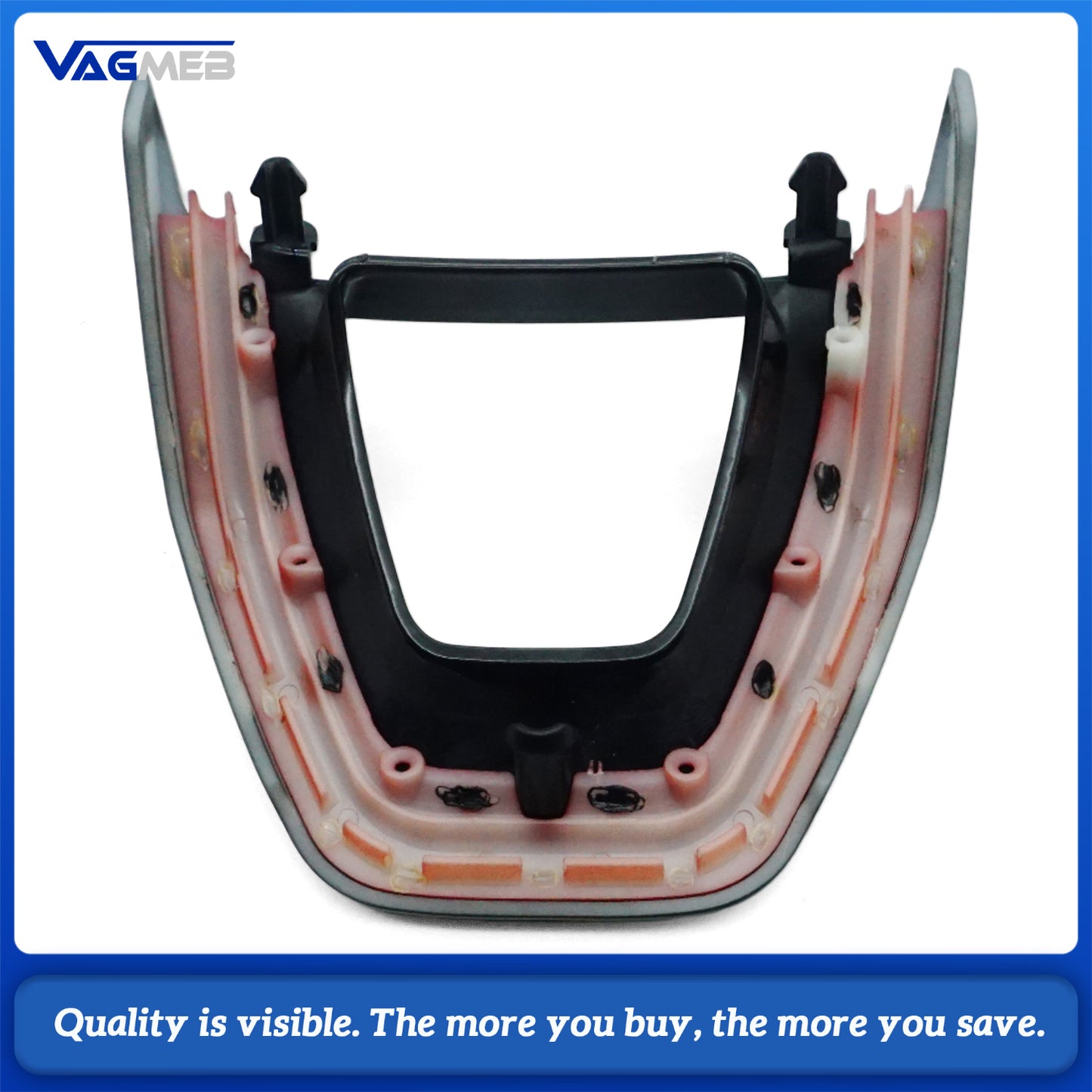 For Audi A6C8 steering wheel S logo