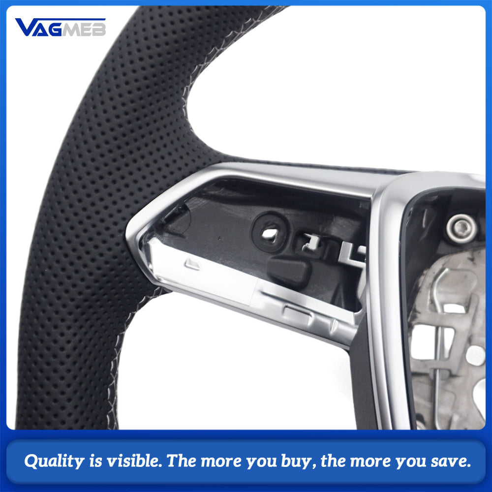 Suitable for Audi A6 A7 C8 RS6 RS7 sport flat bottomed steering wheel
