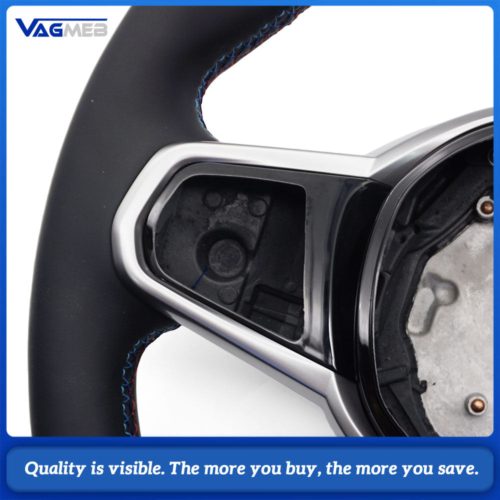 Leather CS Steering Wheel for BMW G80 G81 G82 G01 G02 G05 G06 G15 G20 G21 G22 G26 G30 G32 Upgrade G Series Sport Racing Wheel