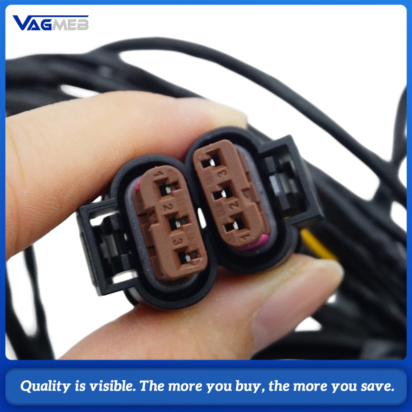 For Audi A6 C8 8-liter 12-bus wiring (without 360-degree panoramic feature)