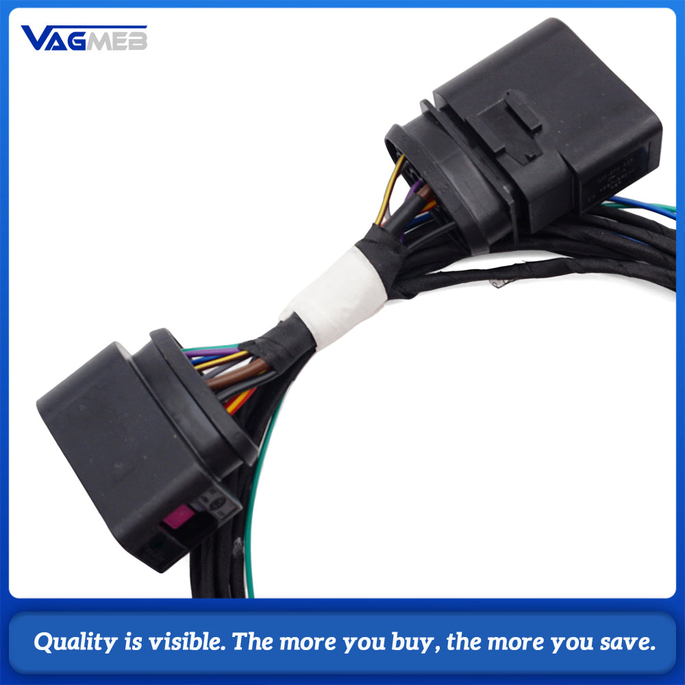 For VW Polo 6C Halogen to LED HID Headlight Adapter Wiring Harness