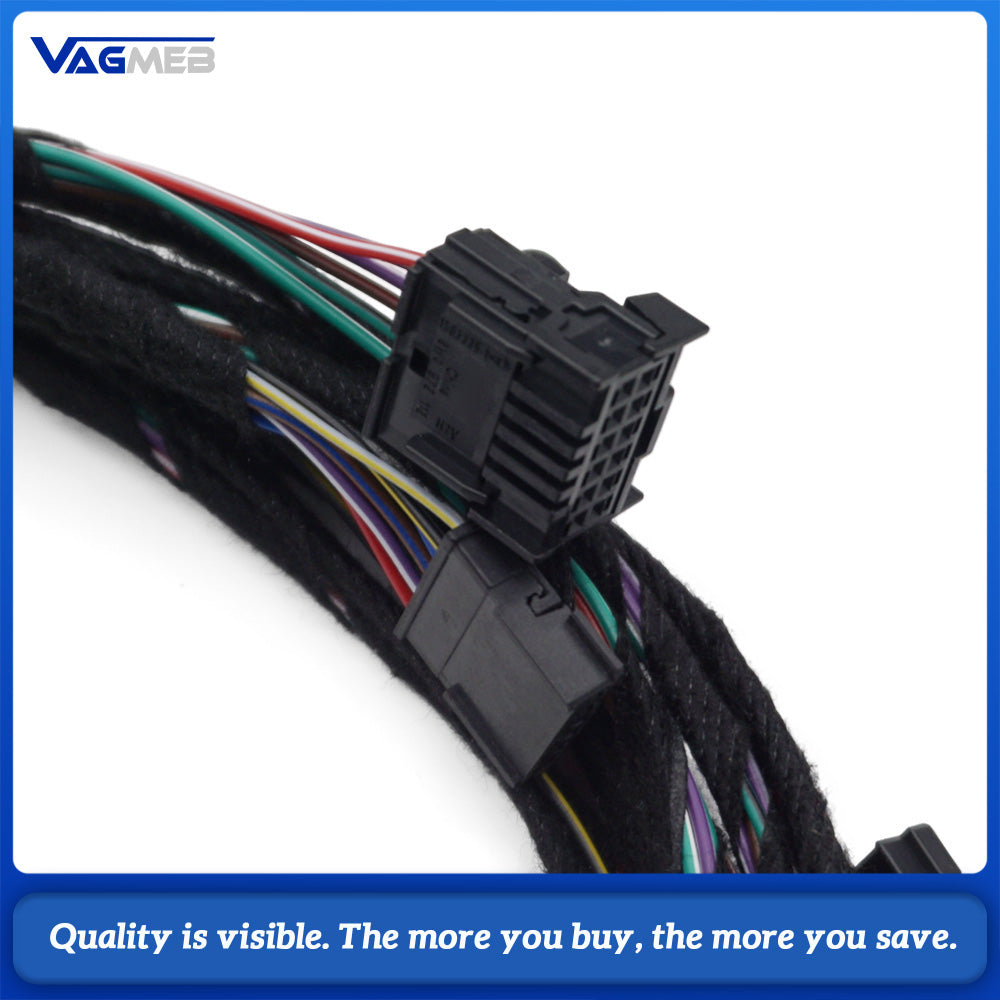 Halogen update to LED light harness for Audi A3 roof LED light harness upgrade for interior ceiling light harness