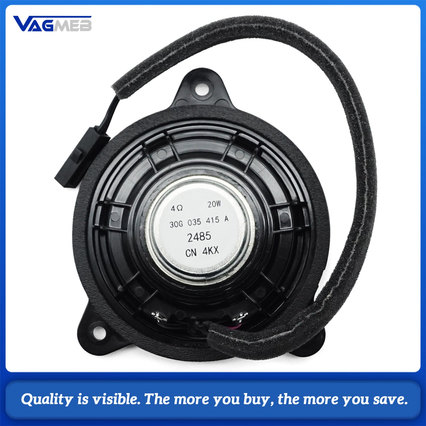 High-Quality Genuine New Premium Dynaudio Fiber Optic Sound System Subwoofers Set For VW Tiguan MK2 2023