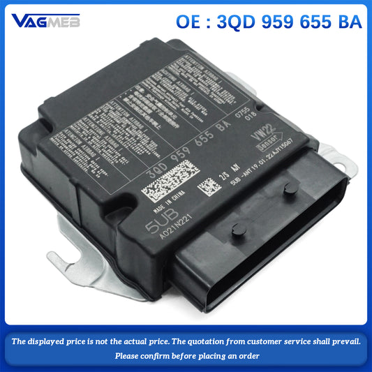 Restraint Diagnostic Control Module Unit For VW Passat 3QD 959 655 BA