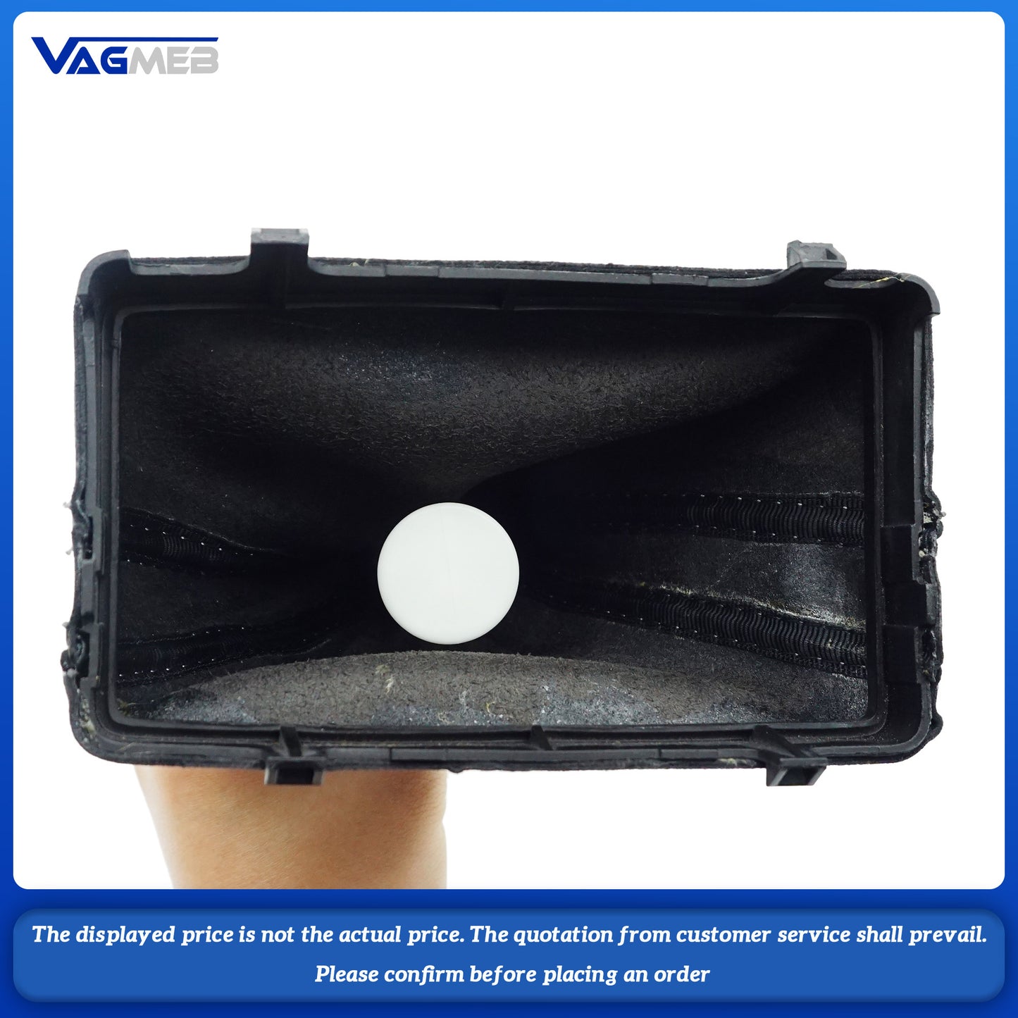 For Audi A6C7 Gear Shift Knob with PU Leather Gaiter Boot Cover