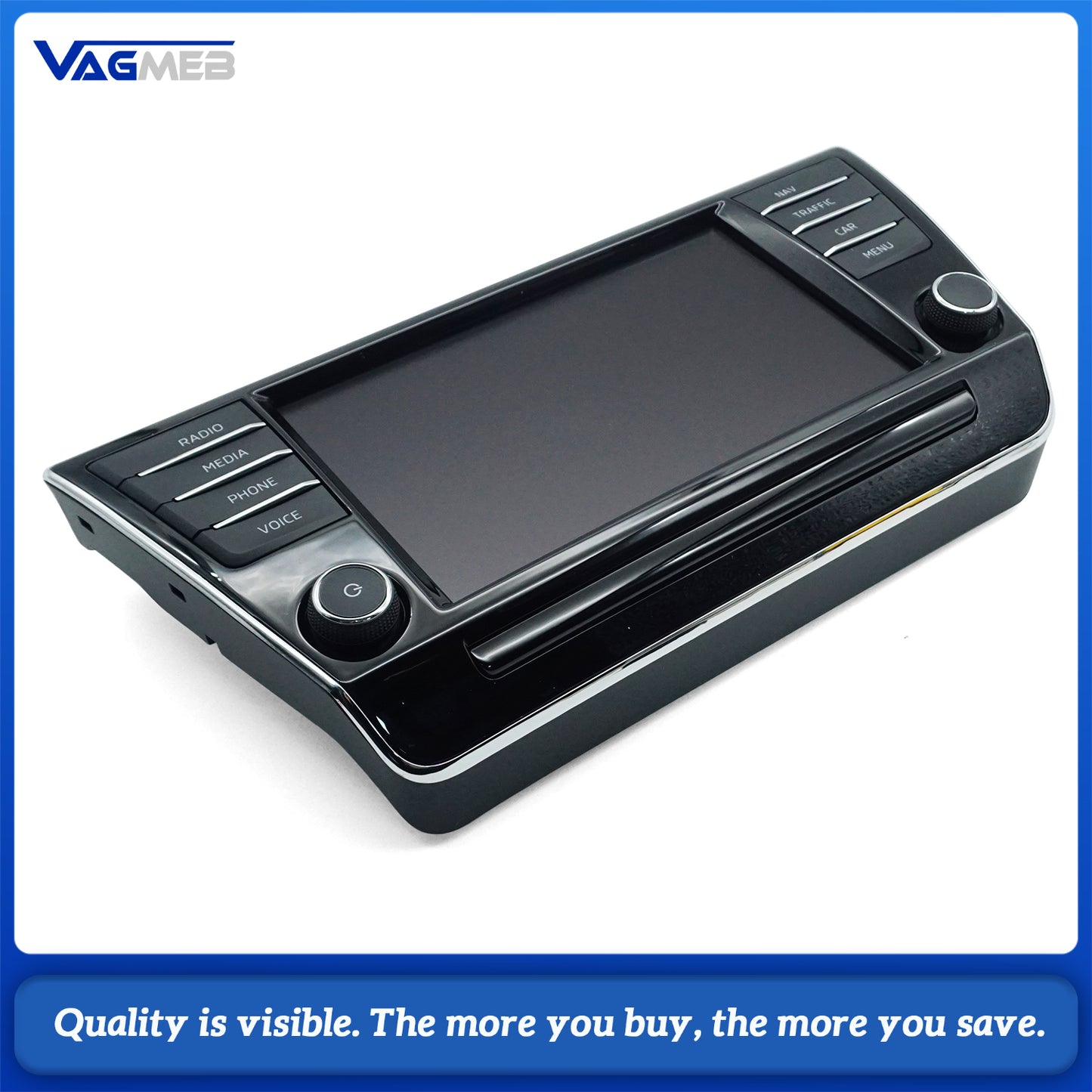 9.2 inch radio LCD display screen for Skoda Superb 3V0 919 606 A , Car Accessories