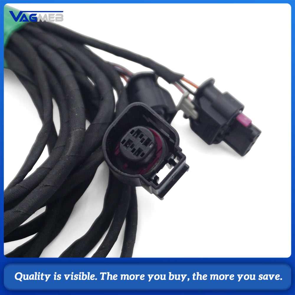 Front Bumper PDC Parking Sensor Wiring Harness With Adaptive Cruise ACC 4H0971095AP For Audi A8 D4 2015‑2018