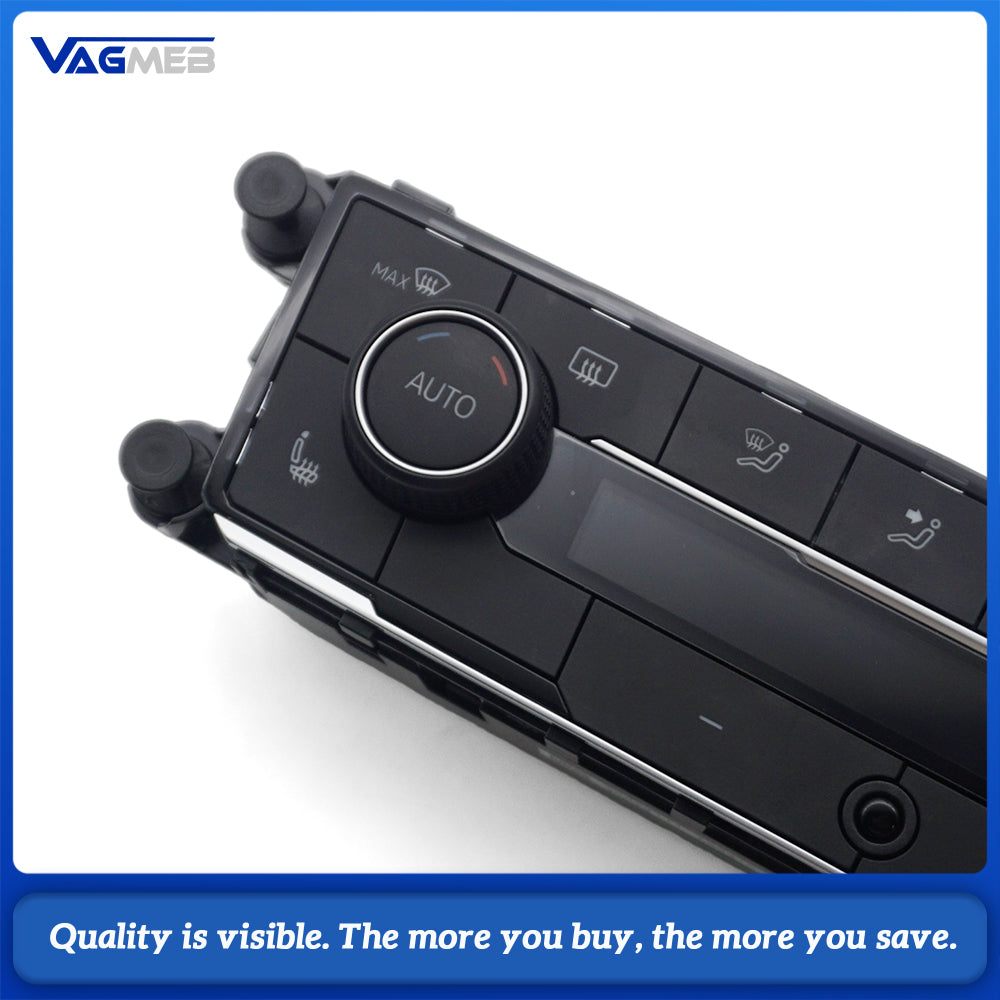 For VW Polo MK6 Plus 22G 907 044 C 22G907044C Dual Zone AC Control Panel Touch Air Conditioning Switch with Seat Heating