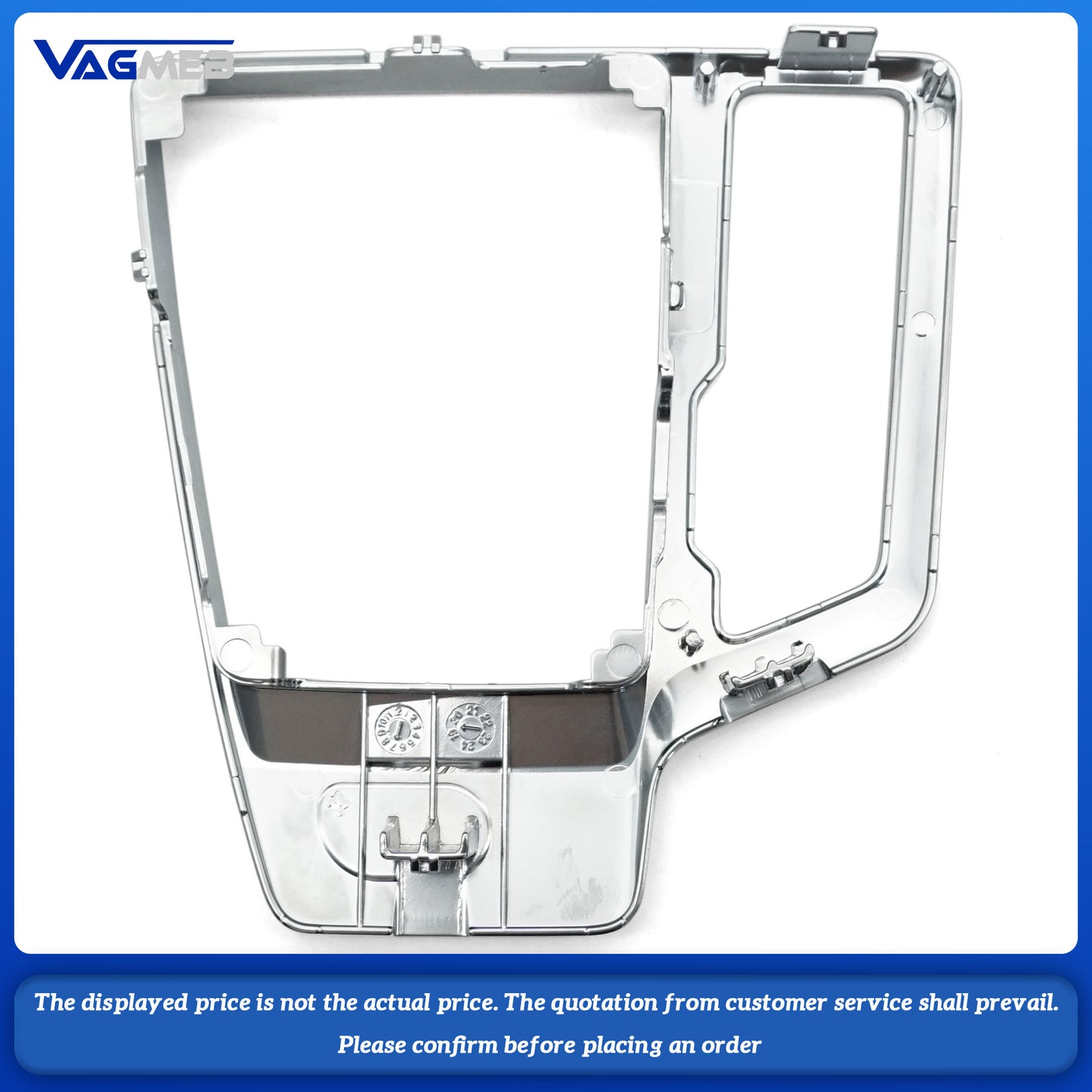 Suitable for Audi A4 A5 center control gear panel decoration shift frame