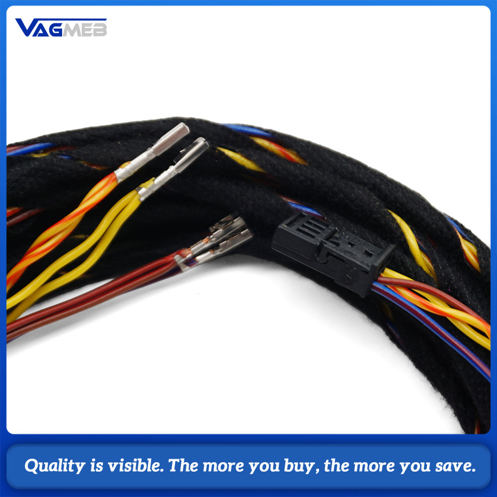 Non-I-Drive CIC Retrofit Harness for BMW E90 E91 E92 E93 E87 E84 Plug & Play Navigation Wire Harness