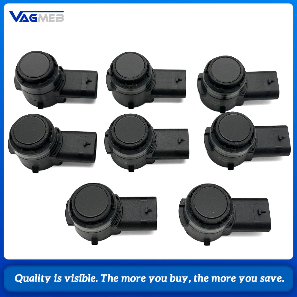 8 PDC Parking Sensor Kit for Volkswagen Transporter T6.1, Front & Rear Radar Set, Without Switch