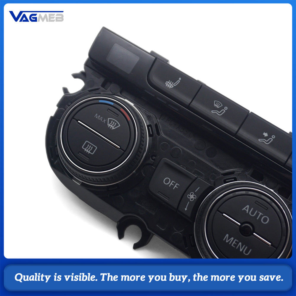 For VW Bora 19G Hybrid Heated Seat AC Control Panel Match Air Conditioning Accessories