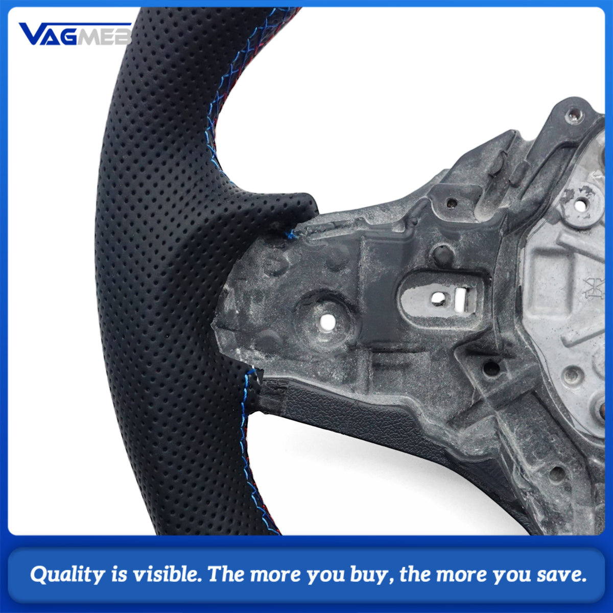 For BMW G20 G30 G21 G22 G23 3 Series 320i 325i 330i 2019 2020 2023 carbon-fiber forged carbon button frame steering wheel