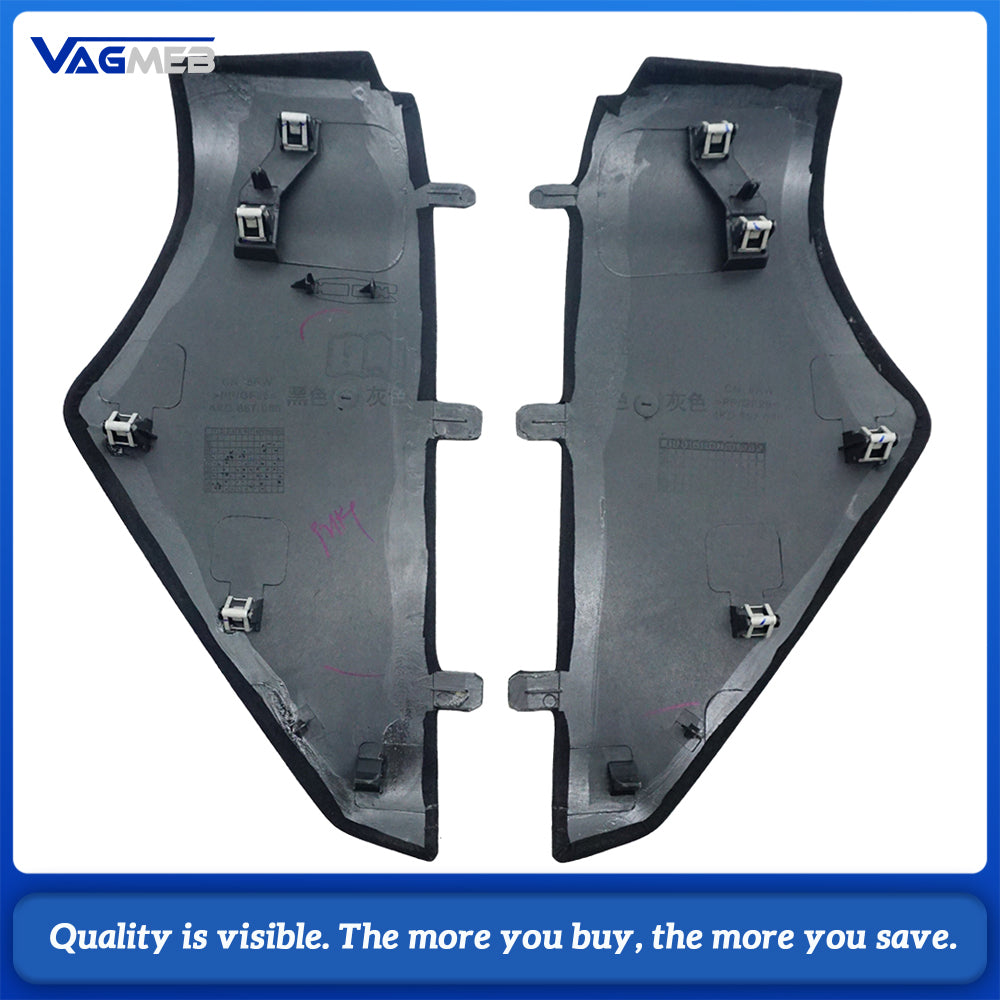 For Audi A6 C8 RS6 C8 Alcantara white stitch Dashboard cover plate with S RS emblem