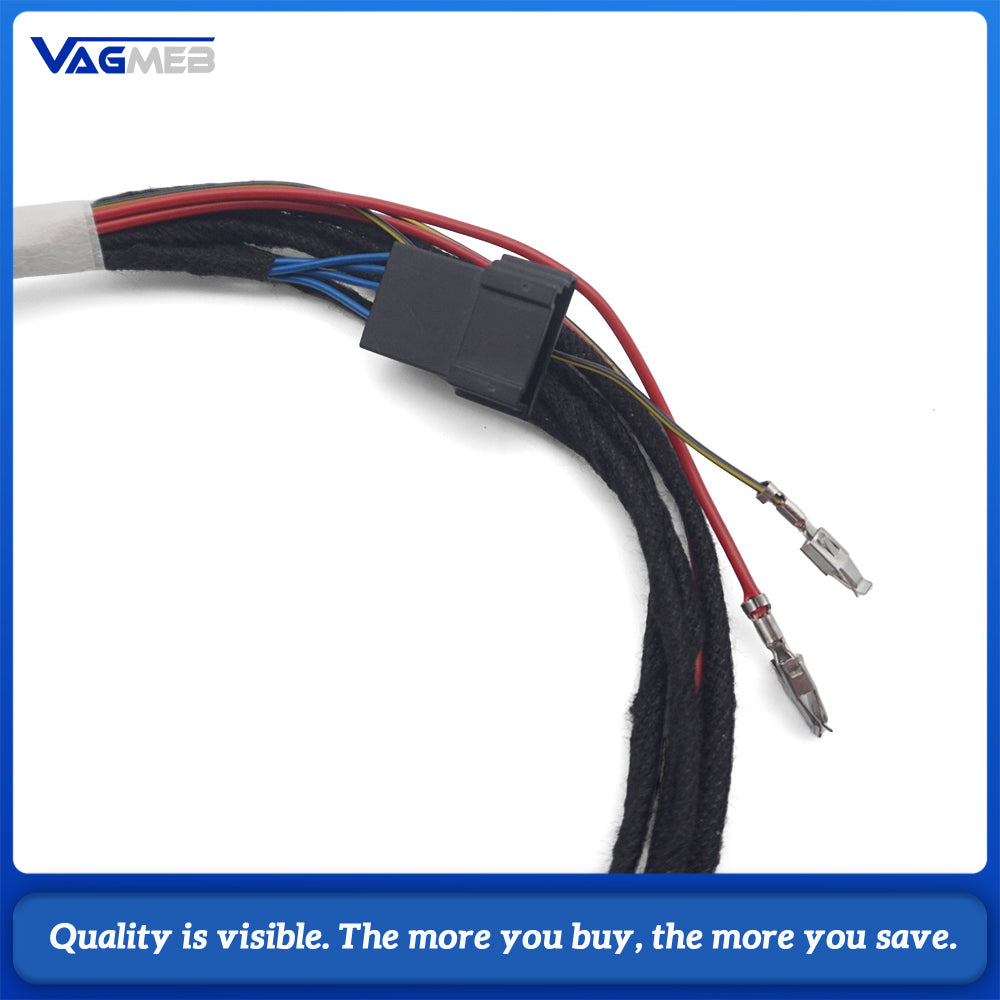 For Audi A3 Front Dome Light Upgrade Cable Loom For OEM LED Roof Lamp Without Rear Lamp Extension