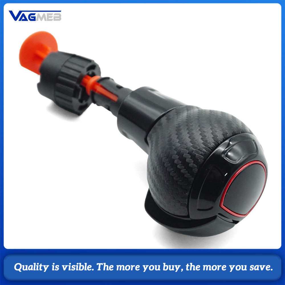 Automatic Gear Shift Knob Shift Lever Handle Head for Audi A3 S3 RS3 Q3 A6 RS6 A4 A5 A7 Passat Golf 6 7 Golf 6GTI 7GTI Golf R CC