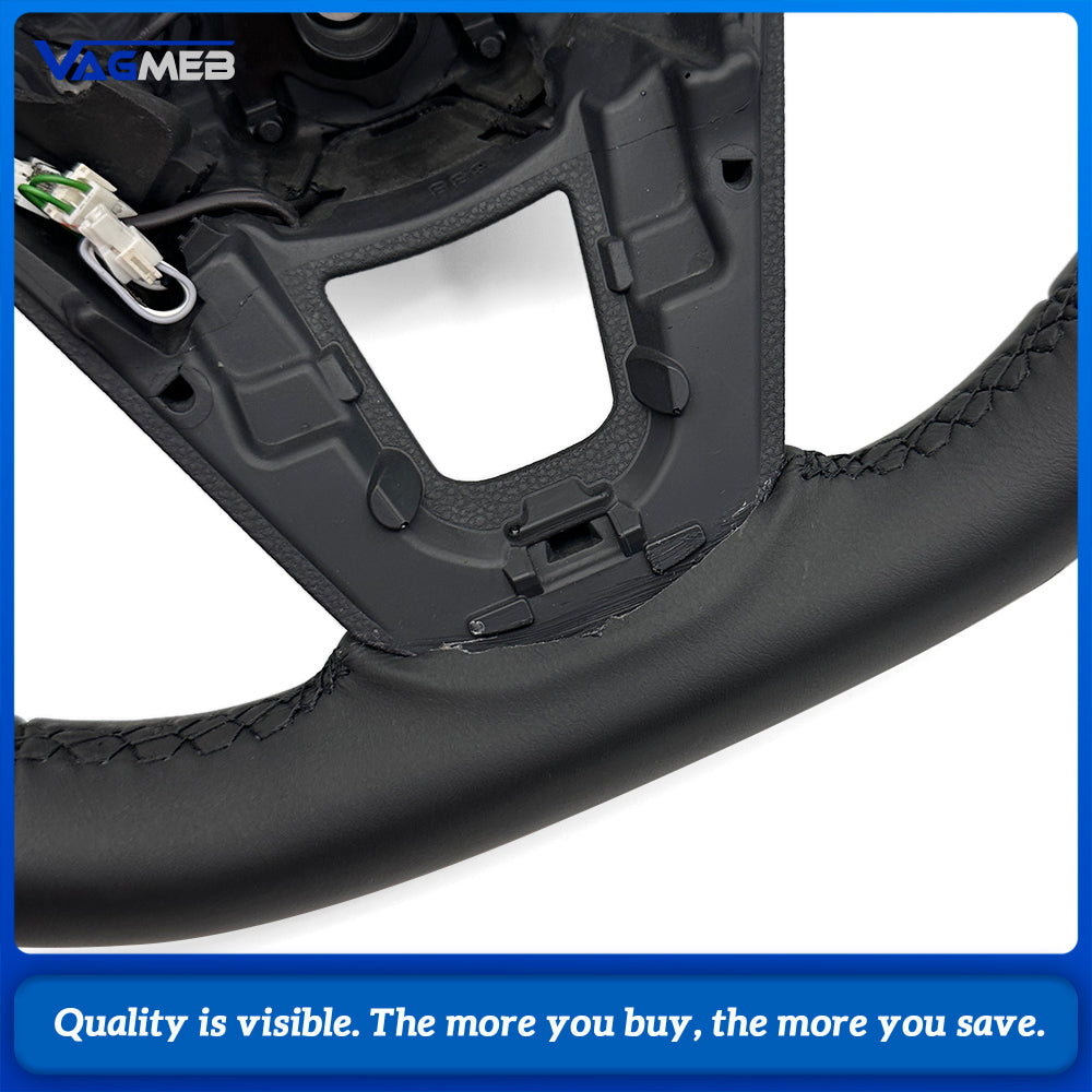 Car Heated Steering Wheel Base Fit For VW ID.4, Without Gear Shift Paddles, Steering Wheel Bottom Replacement Part