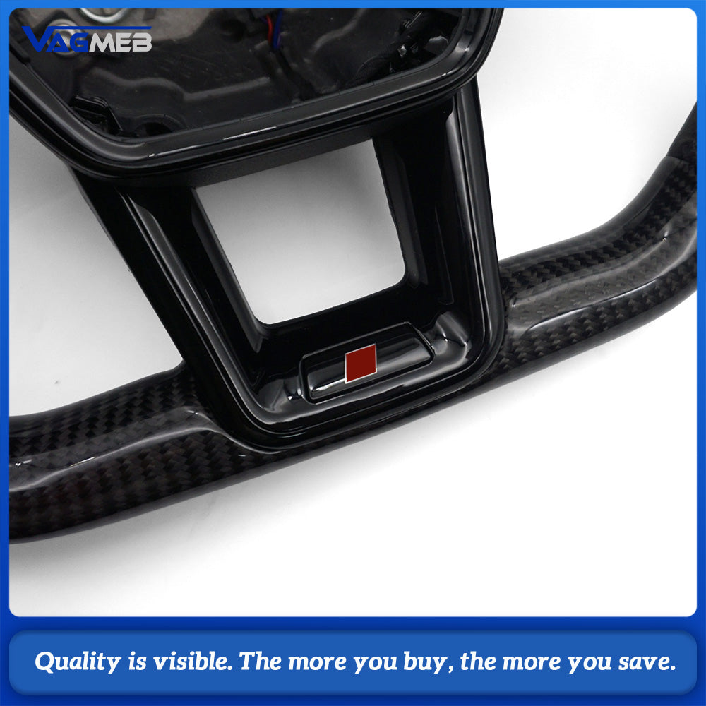 For Audi A6C8 High-end carbon fiber perFormance steering wheel