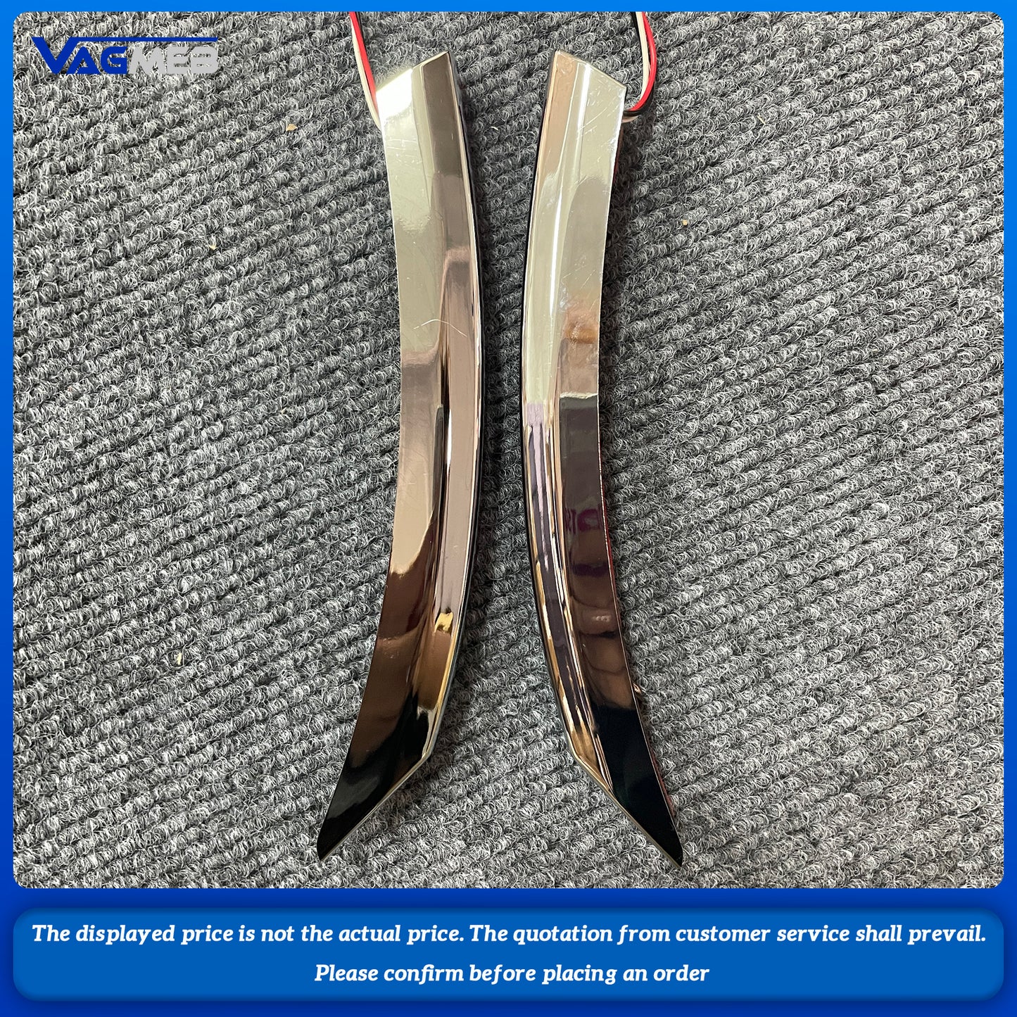 For Audi A6 C8 running lights - red