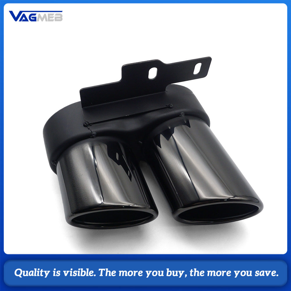 For Audi A6C8 model C8 exhaust pipe upgrade tailpipe stainless steel tip nozzle