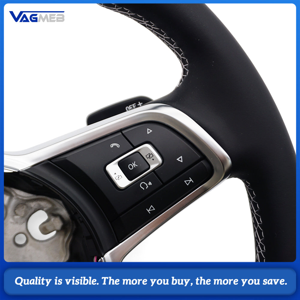 For VW Rline Steering Wheel For VW CC POLO Golf MK6 MK7 GTI For Passat Tiguan Scirocco Steering Wheel Assembly