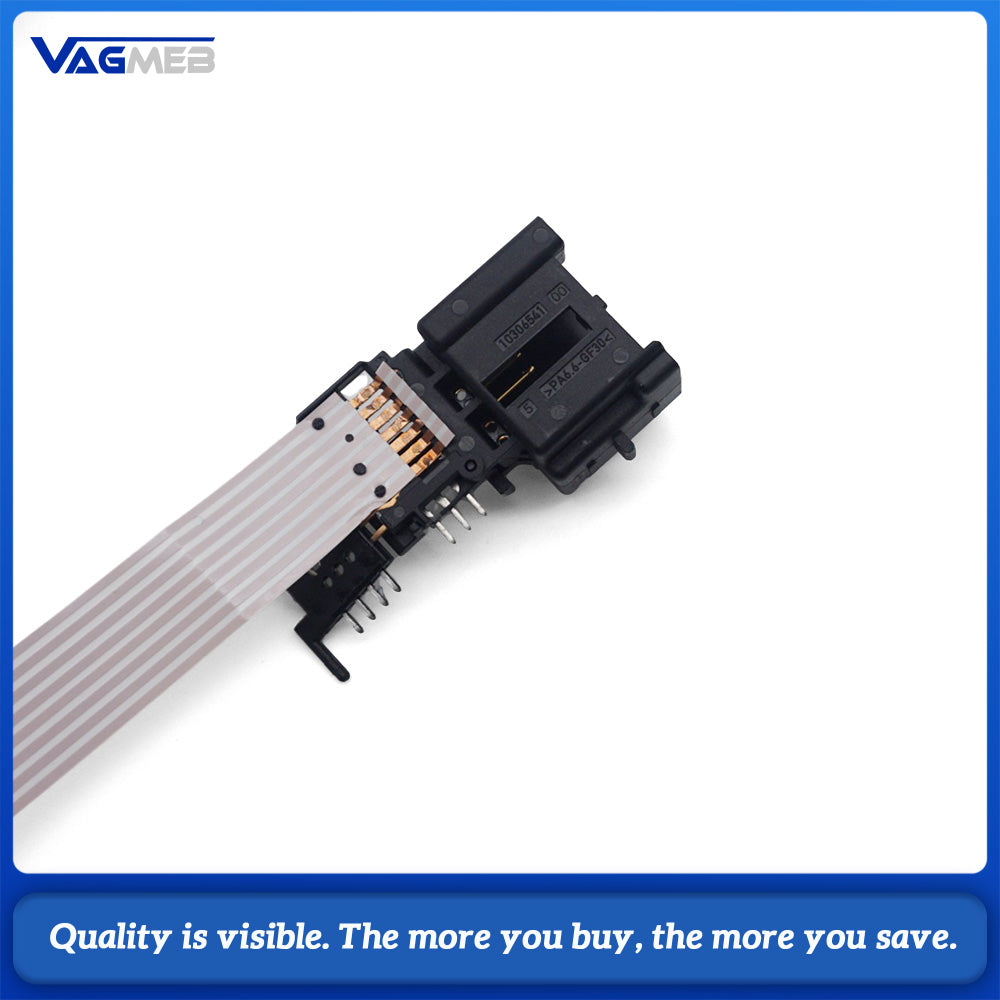 For VW Passat Tiguan Touran Golf Jetta Skoda Octavia Superb Hairspring harness with plug 5Q1 953 549 D