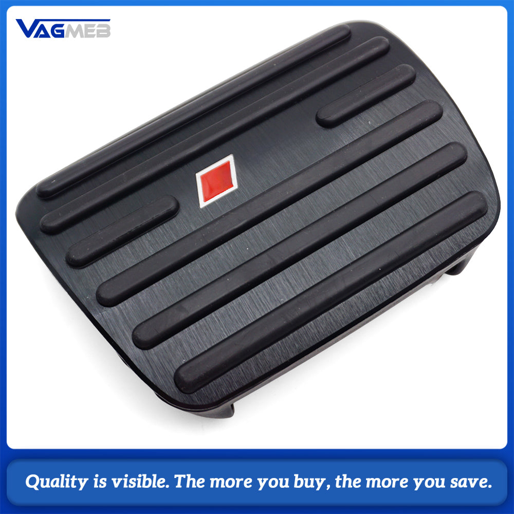 Brushed red, brushed black, red carbon fibre accelerator pedal for Audi A4 accelerator pedal S LINE