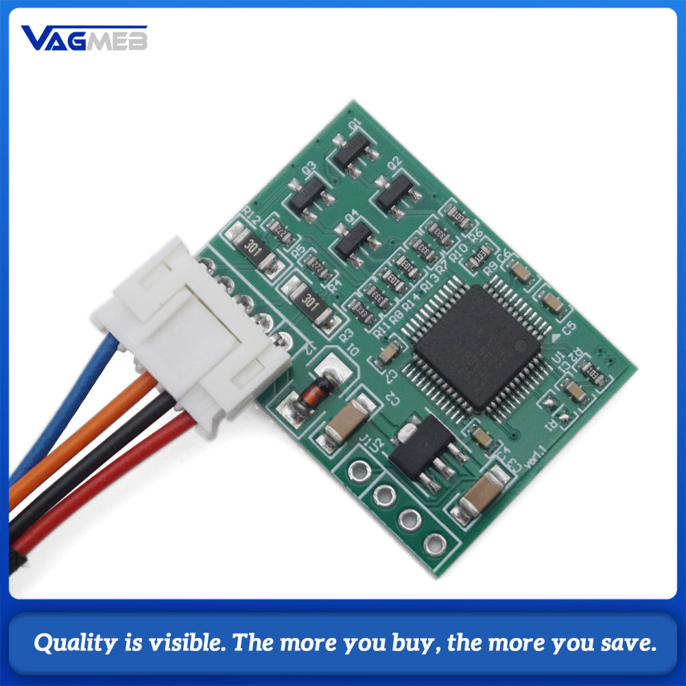 For Audi A3 A4 A5 A6 A7 Steering Wheel Decoder Simulator, Old Car Upgrade New Steering Wheel CAN Bus Decoder Module Car Modification Accessory