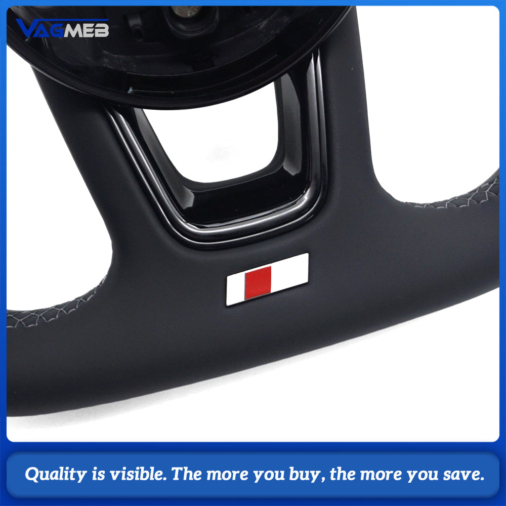 Sports Style Car Steering Wheel Suitable For Audi A4 B9  Leather Steering Wheel Car Accessories