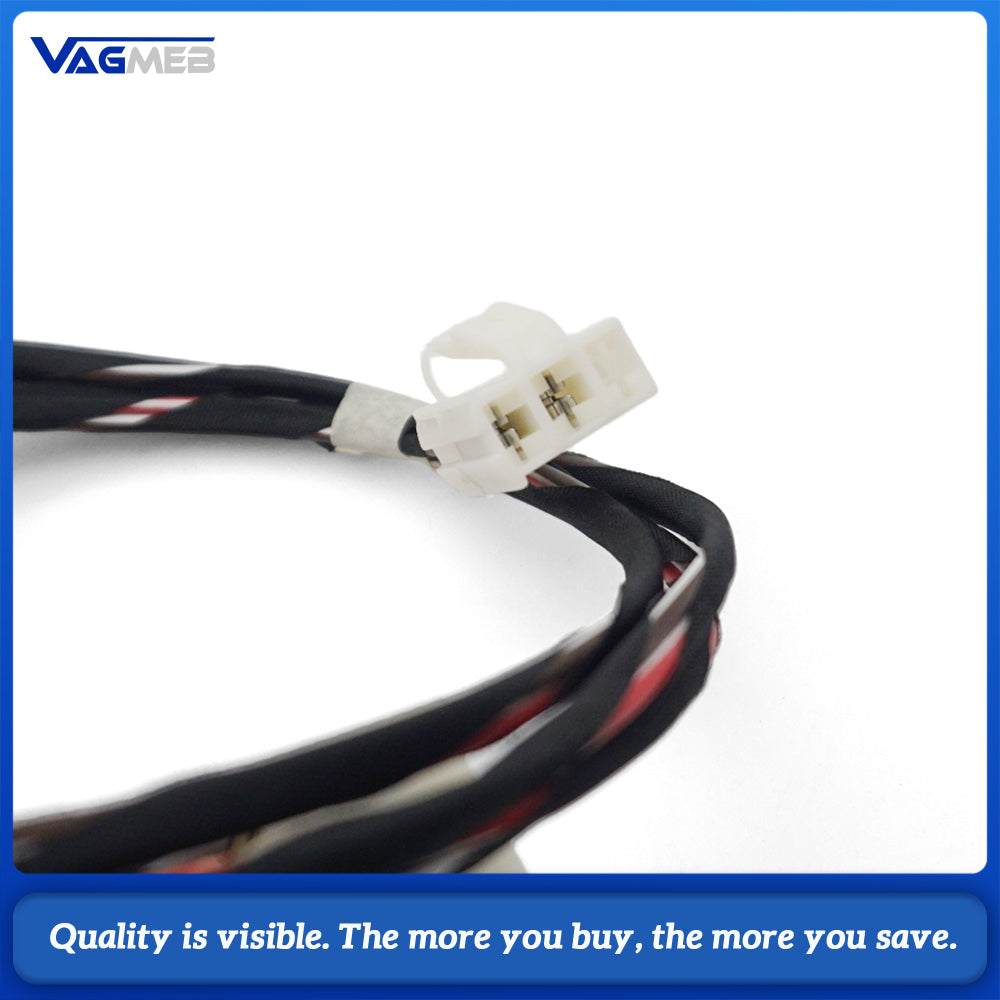 Cigarette Lighter Wiring Harness OE 1J0919307, Fit for VW Polo Bora Golf Passat B5, 12V Cigarette Lighter Assembly Cable Plug, Direct Replacement