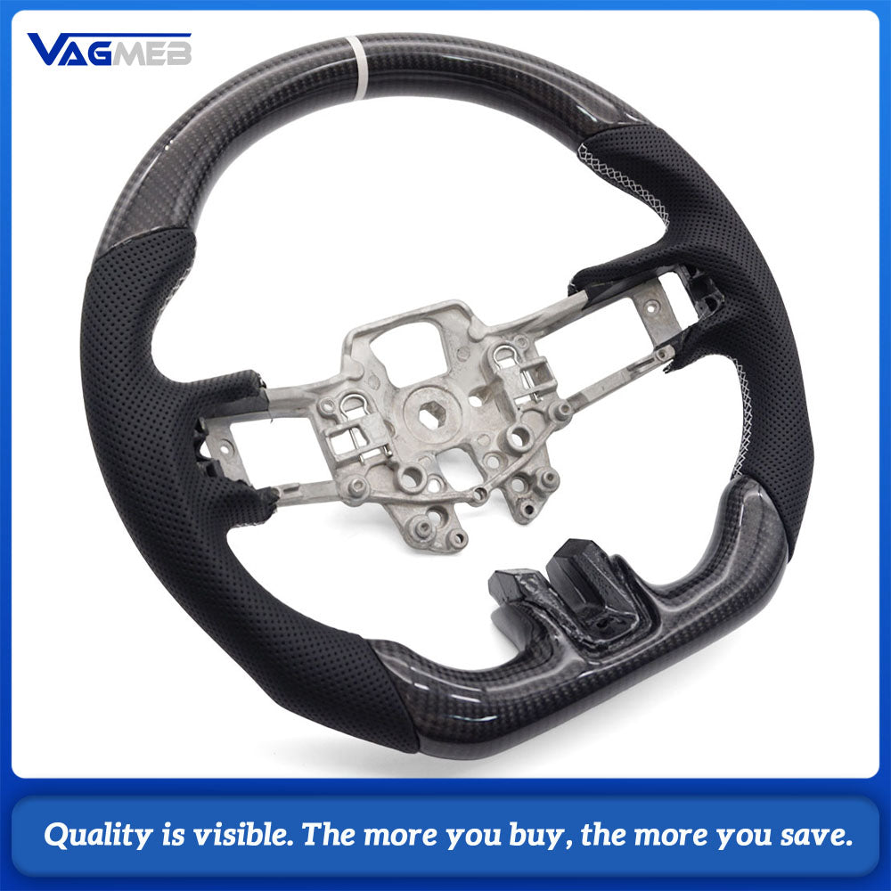 Carbon Fiber Steering Wheel for Ford Mustang 2015~2017