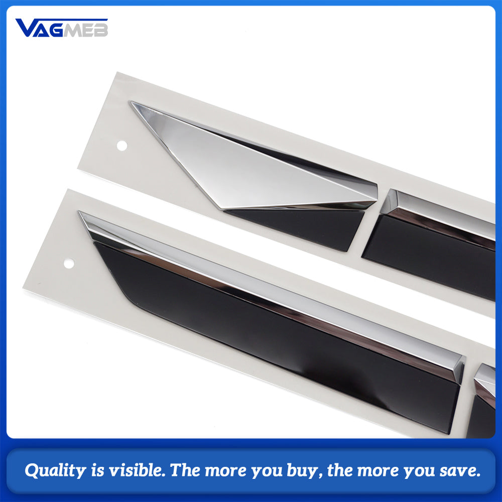 3VD 853 431 432 Side Fender Car Emblem, High Quality Chrome Finish