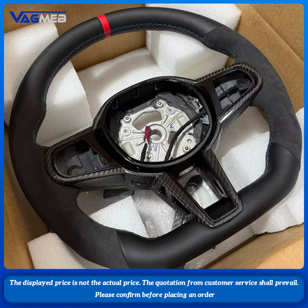 For BMW 5 6 7 8series Carbon Fiber Steering Wheel G30 G32 G11 G14 G05 G06 G07 F90 F95 F96 F97 Old Upgrade