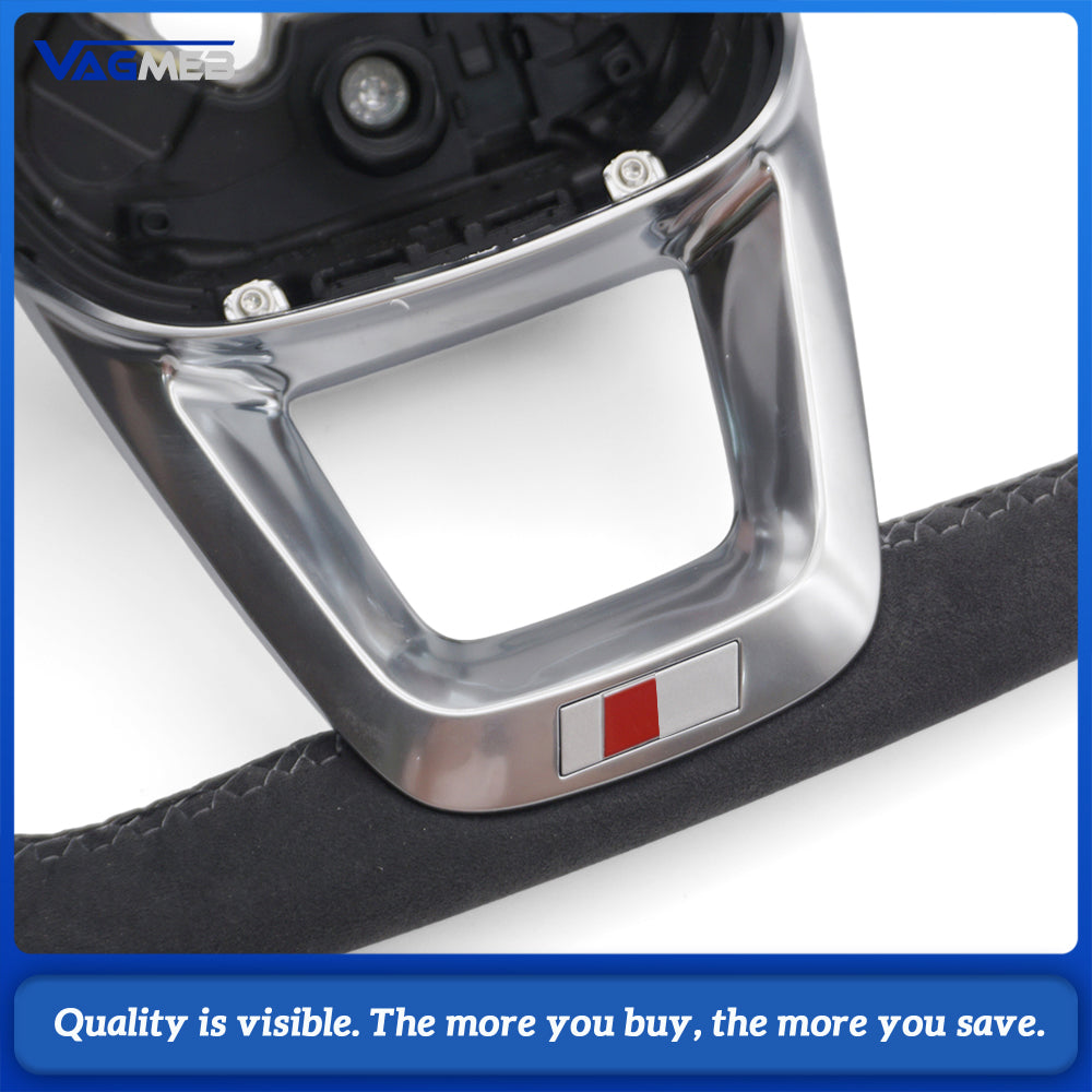 Suitable for Audi Q5 Q7 Q8 RS7 fully furry steering wheel
