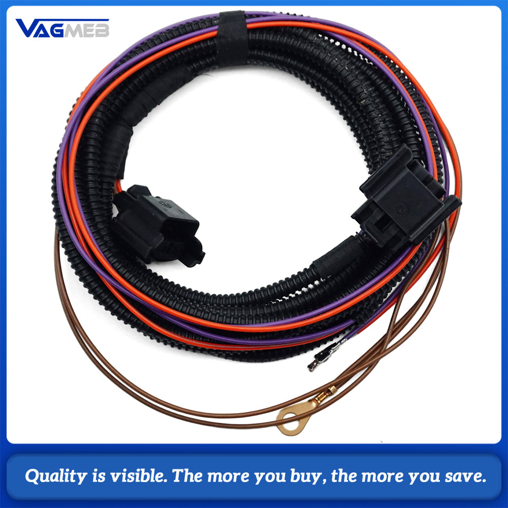 Front Fog Light Wiring Kit For Volkswagen Golf 7 MK7.5 GTI R Retrofit Cable