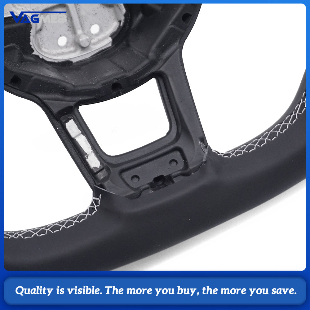 Alcantara leather steering wheel suitable for VW Golf MK7 7.5 GTI GTD GTE R Polo GTI Tiguan MK2 Passat B8 Sport steering wheel