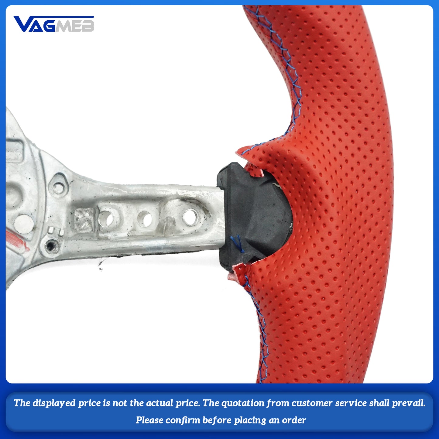 Bare disk Leather Steering Wheel Grip design For BMW F30 F20 F22 F23 F33 F34 F48 X5 F15 X1 X3 F25 M3 F80 E90 E70 E84 M Serie